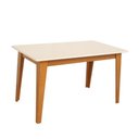 Ver imagem 1 de Mesa Retangular Grande Sophia 137 Cm Mdf