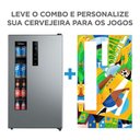 Ver imagem 7 de Kit Cervejeira Frost Free 82L com Ímã Painel Touch LED Prata Midea 110V