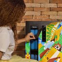 Ver imagem 3 de Kit Cervejeira Frost Free 82L com Ímã Painel Touch LED Prata Midea 110V