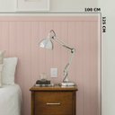 Ver imagem 6 de Revestimento de Parede Shiplap Ripado Vinilico 125x100cm:pink