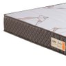 Cama Box Casal Reforçada 138x188 + Colchão Ecoline Ecoflex Espuma D23 Courino Linho - 4
