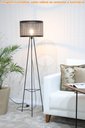 Ver imagem 4 de Luminária de Chão Jade em Metal Preto 153cm - 69318