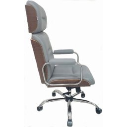 Cadeira Eames Presidente Linha Capa em Madeira - 4