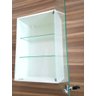 Vitrine Suspensa Expositor Fechadura Porta Vidro Temperado - 1