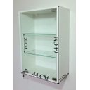 Ver imagem 5 de Vitrine Suspensa Expositor Fechadura Porta Vidro Temperado