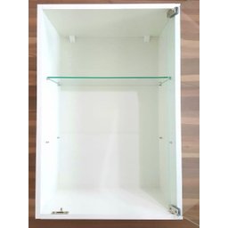 Vitrine Suspensa Expositor Fechadura Porta Vidro Temperado - 7