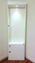 Ver imagem 6 de Cristaleira Expositor Led Porta de Vidro Branco