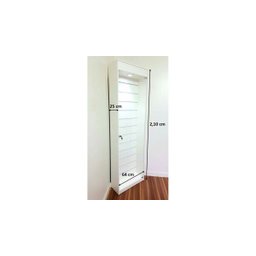 Expositor Canaletado Celular Porta De Vidro Led na cor Branca - 7
