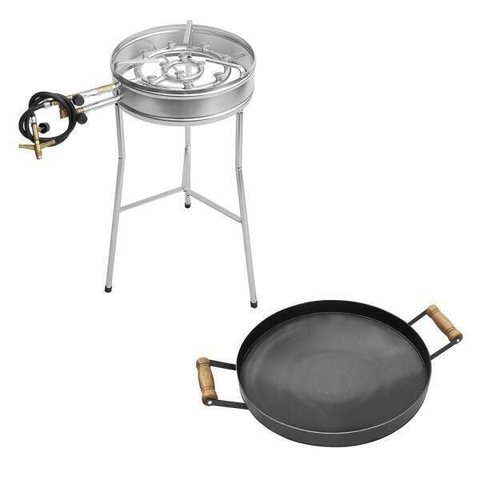 Kit Fogareiro Duplo 110.1 e Disco Arado 43cm com Borda 051