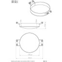 Ver imagem 5 de Kit Fogareiro Tripé 110.1 Disco Arado 43cm 51.1 Tampa 160.2