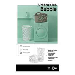 Cesto Organizador Grande Roupa Suja Coza Brinox O Melhor Top - 3