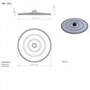 Ver imagem 7 de Kit Fogareiro Tripé 60cm 110.1 Disco 38cm 056 e Tampa 160.1