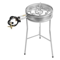 Kit Fogareiro Tripé 60cm 110.1 Disco 38cm 056 e Tampa 160.1 - 2