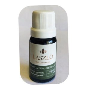 Óleo Essencial Lavanda Fina Búlgara Verdadeira 10,1 Ml Laszlo Gt Bulgaria Novo Rótulo