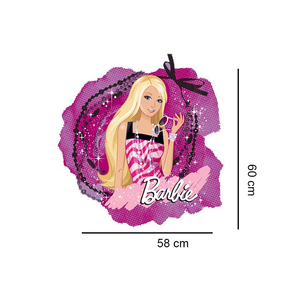 Ver imagem 2 de Adesivo de Box Barbie Mod01:58 x 60 cm