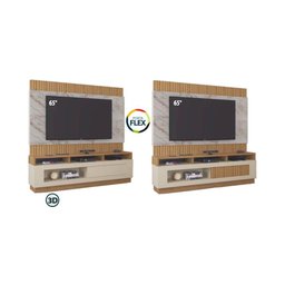 Rack com Painel TV até 65" com 1 Porta Multimóveis CR45212 - 3