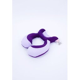 Almofada de Pescoço Colo de Mãe Anatômica de 0 a 4 Anos Lilás e Roxo - 1