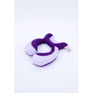 Almofada de Pescoço Colo de Mãe Anatômica de 0 a 4 Anos Lilás e Roxo