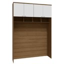 Ver imagem 1 de Guarda Roupa Modulado Ponte 163cm 04 Portas 245cm Alt Setiba
