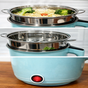 Ver imagem 2 de Mini Panela de Arroz Elétrica Azul 220v