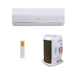 Ar-Condicionado Split HW Inverter Springer Midea AirVolution Connect 18.000 BTUs R-32 Só Frio 220V - 1 Ar-Condicionado Split HW Inverter Springer Midea AirVolution Connect 18.000 BTUs R-32 Só Frio 220V - 1