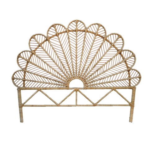 Cabeceira Flor em Fibra Natural Super King