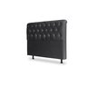 CABECEIRA 140 EMILIA COR MATERIAL SINTÉTICO PRETO TOPÁZIO DECOR - 1
