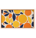 Ver imagem 2 de Quadro Decorativo N°178 105x60cm - Panorâmico Botânico - Laranjas - Madeira Clara - Rollflex