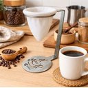 Ver imagem 1 de Mini Coador de Café de Mesa Individual em Inox Cozix