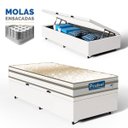 Ver imagem 6 de Cama Box Baú com Colchão de Molas Ensacadas Double Face Pillow Euro Alfa Probel Solteiro 88cm