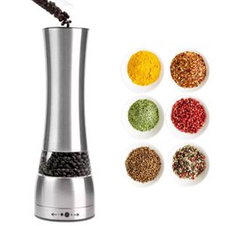 Moedor de Pimenta Sal Grosso Lorben Triturador Manual Tempero Aço Inox 21 Cm - 6