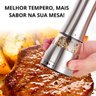 Moedor de Pimenta Sal Grosso Lorben Triturador Manual Tempero Aço Inox 21 Cm - 8