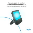 Ver imagem 5 de Refletor Smart LED Wi-Fi 50W Compatível com Alexa e Google Home Bivolt Elgin
