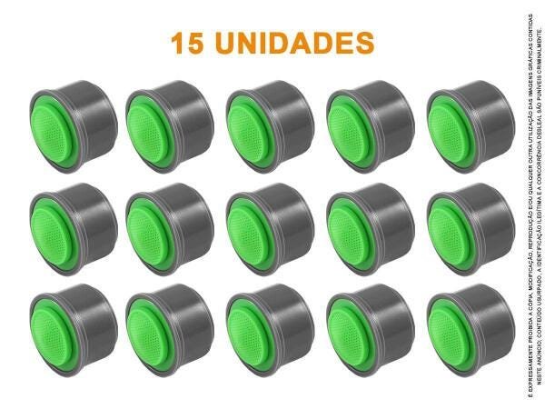 Kit 15 Un Arejador Spray M24 1,8 L/Min Miolo + Chave Idral - 1
