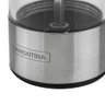 Kit 4 Moedor Sal Grosso Pimenta Tramontina Manual Inox Especiarias Realce Preto - 4