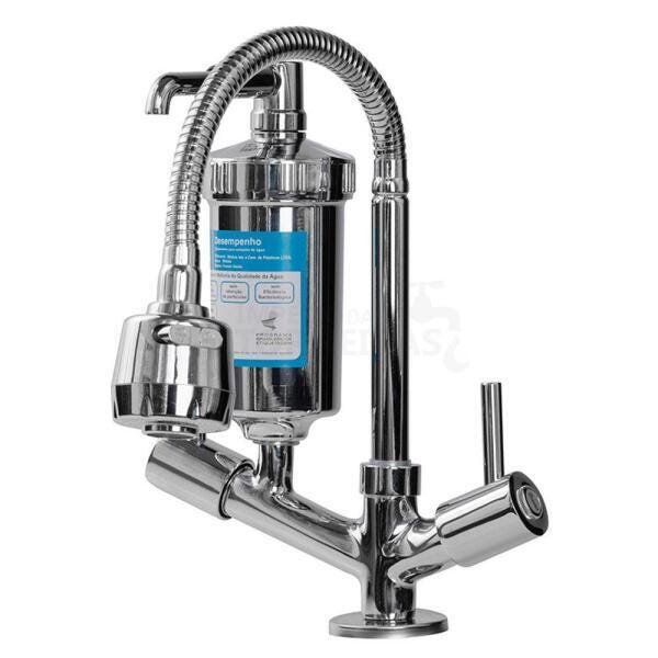 Torneira Gourmet Com Filtro Mesa/bancada C-61 1/4v Metal Cr. - 2