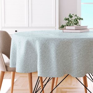 Toalha Mesa Térmica Soft Cz Impermeável Pvc 4 Lugar Redonda