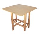 Ver imagem 5 de Mesa Prática Dobrável Mel/sinamão Rustica, Bar Cozinha Lazer