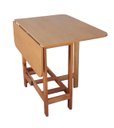 Ver imagem 3 de Mesa Prática Dobrável Mel/sinamão Rustica, Bar Cozinha Lazer