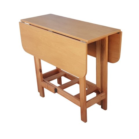 Mesa Prática Dobrável Mel/sinamão Rustica, Bar Cozinha Lazer