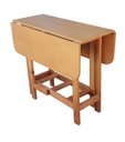 Ver imagem 1 de Mesa Prática Dobrável Mel/sinamão Rustica, Bar Cozinha Lazer