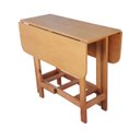 Ver imagem 1 de Mesa Prática Dobrável Mel/sinamão Rustica, Bar Cozinha Lazer