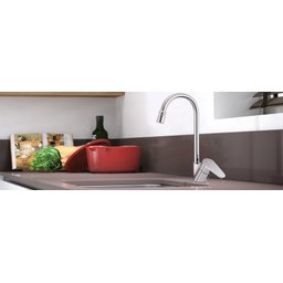 Misturador Monocomando para Cozinha Gali Cromado - 2