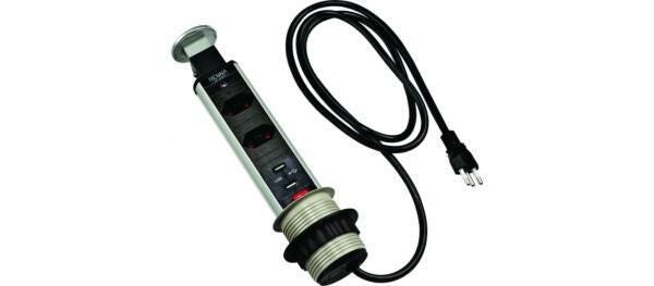 Torre Multiplug Com 2 Usb E 2 Tomadas Meta Ferragens - 1