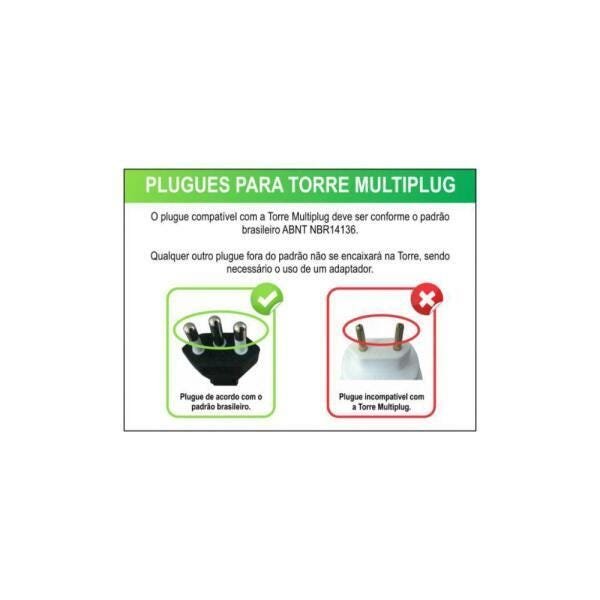 Torre Multiplug Com 2 Usb E 2 Tomadas Meta Ferragens - 3