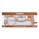 Ver imagem 1 de Kit Acessórios Banheiro Rose Gold 5 Peças 2000 F24 Quadra Lorenzetti