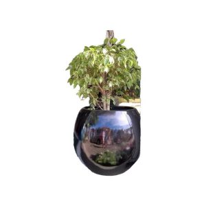 Vaso decorativo em fibra de vidro - Oval Maior -