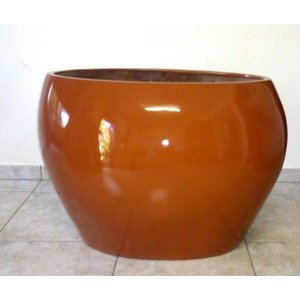 Vaso decorativo em fibra de vidro - Vaso Garbos