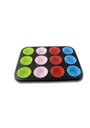 Ver imagem 3 de Assadeira Forma Antiaderente Cupcake Bolinho 12 Cavidades