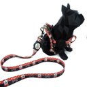 Ver imagem 3 de Conjunto Coleira, Peitoral, Guia e Cinto para Cachorro - Tamanho Médio - Modelo Minnie